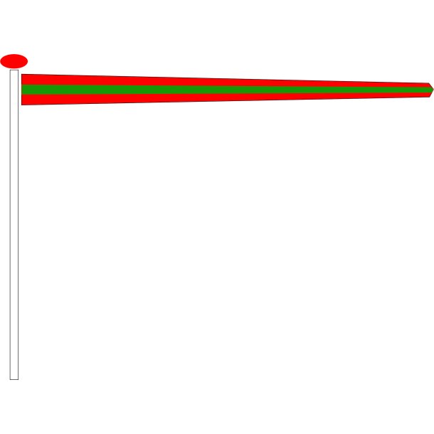 VIMPEL BORNHOLM 350 CM