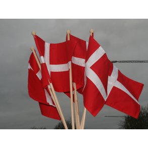 VIFTEFLAG DANNEBROG 21X28 CM