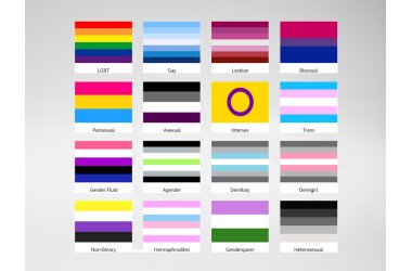 Pride FLAG VARIATIONER