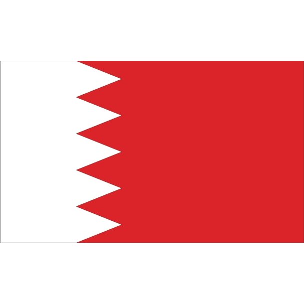 BORDFLAG BAHRAIN STR. 40