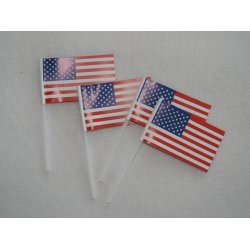 LAGKAGEFLAG USA, 10 STK. POSE