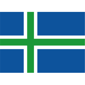 Lolland, Falster og M�n 50 cm