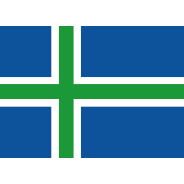 Lolland, Falster og M�n 50 cm