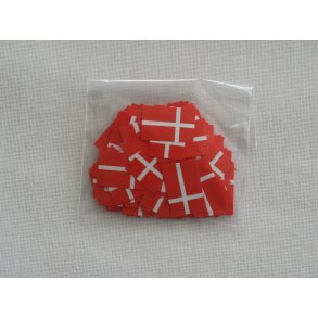 STR�FLAG DANMARK 16X24 MM,