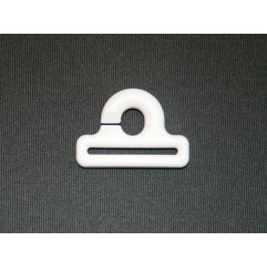 PLASTKROG HVID INDSYNING 35 MM