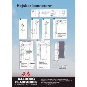 HEJSBAR BANNER ARM