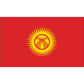 BORDFLAG KYRGYZSTAN STR. 40