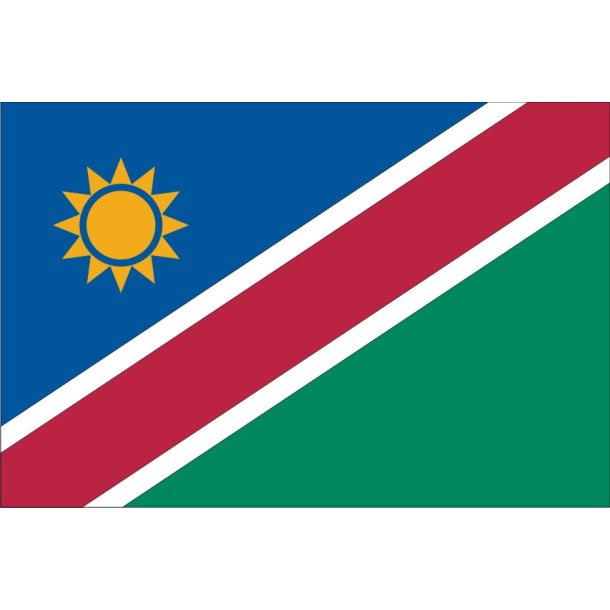 BORDFLAG NAMIBIA STR. 40