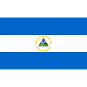 BORDFLAG NICARAGUA STR. 40