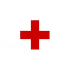 BORDFLAG R&Oslash;DE KORS STR. 40