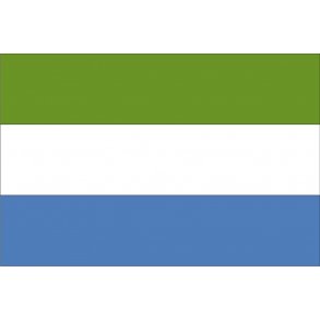 BORDFLAG SIERRA LEONE STR. 40