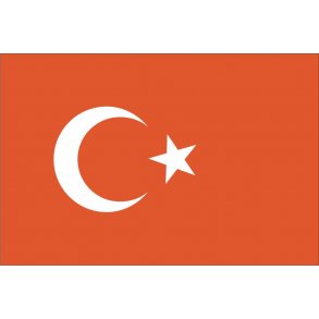BORDFLAG TYRKIET STR. 40