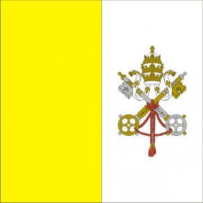 BORDFLAG VATIKANSTAT STR. 40