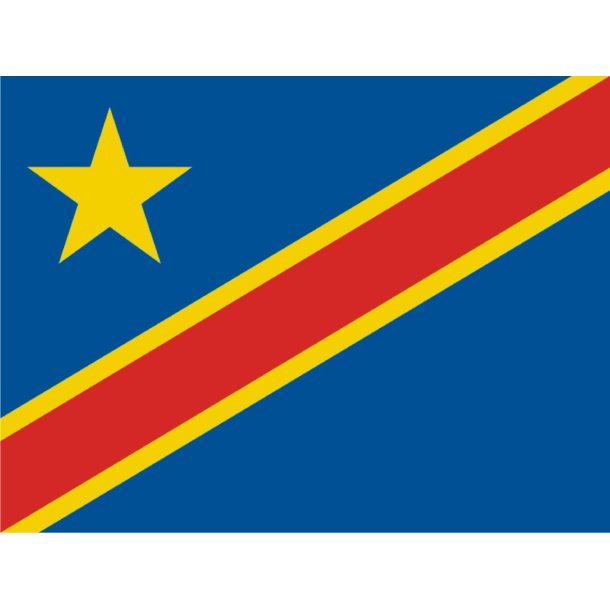 CONGO, DEM. REP. 100x67 CM.