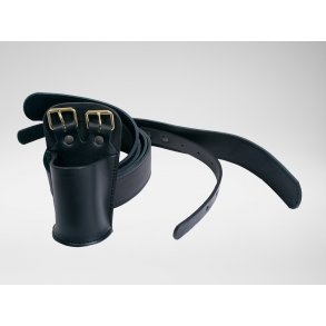 FANEBANDOLER, SORT LÆDER