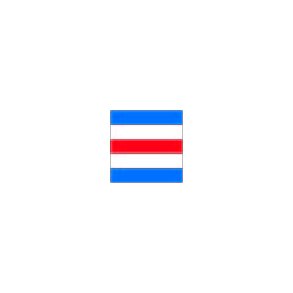 SIGNALFLAG C  50x40 CM.