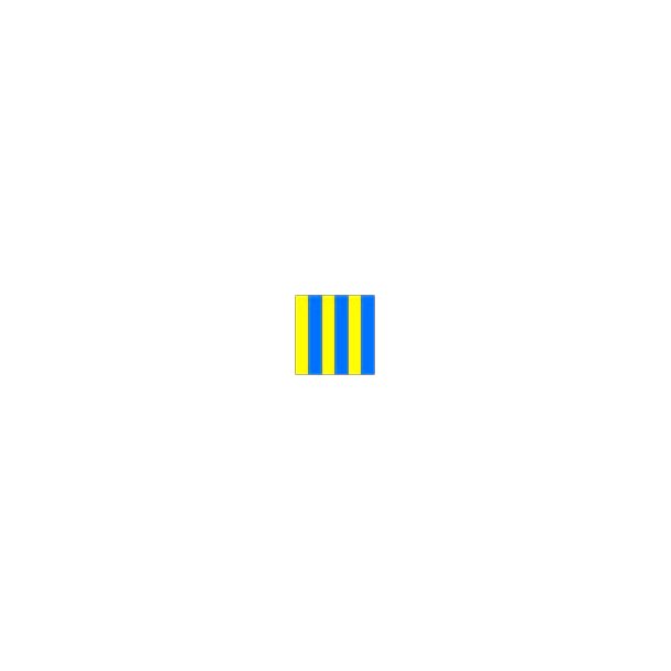 SIGNALFLAG G  100x80 CM.