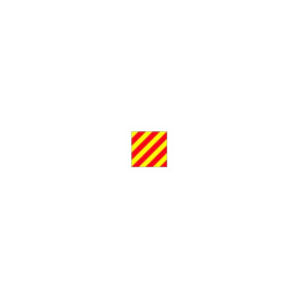 SIGNALFLAG Y  75x60 CM.