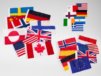 LANDE FLAG div. nationer