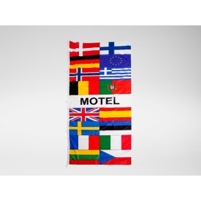 MOTELFLAG 240x100 CM.
