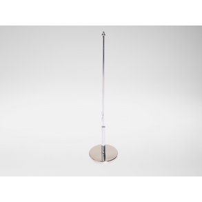 40 CM BORDSTANG MED RUND FORKROMET FOD.