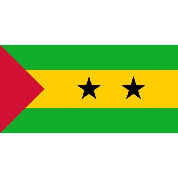 SAO TOME &amp; PRINCIPE 100x50 CM.