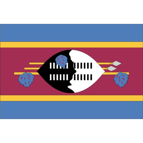 SWAZILAND 100x67 CM