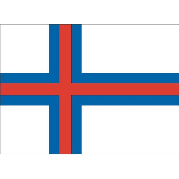 VIFTEFLAG F&AElig;R&Oslash;ERNE 21X28 CM.