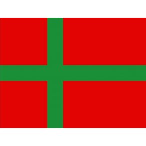 VIFTEFLAG BORNHOLM 21X28 CM.