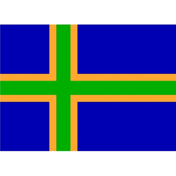 VIFTEFLAG VENDELBROG 28X38CM.