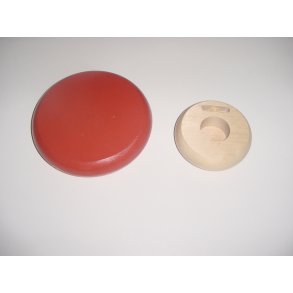 TR�KNOP, R�D 175 MM.